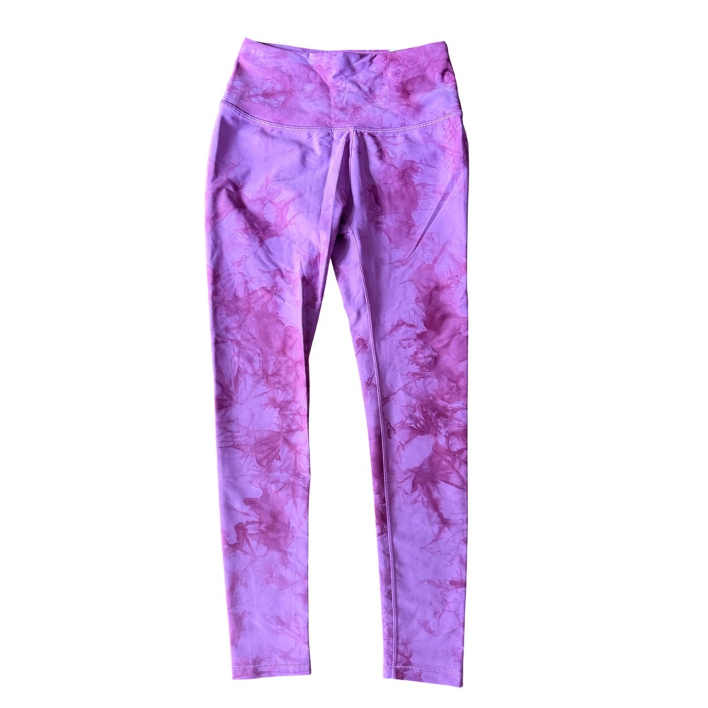 NWT Calia Women's XS Lilac Fields Tie Dye Energize High Rise Leggings | SKU 1173